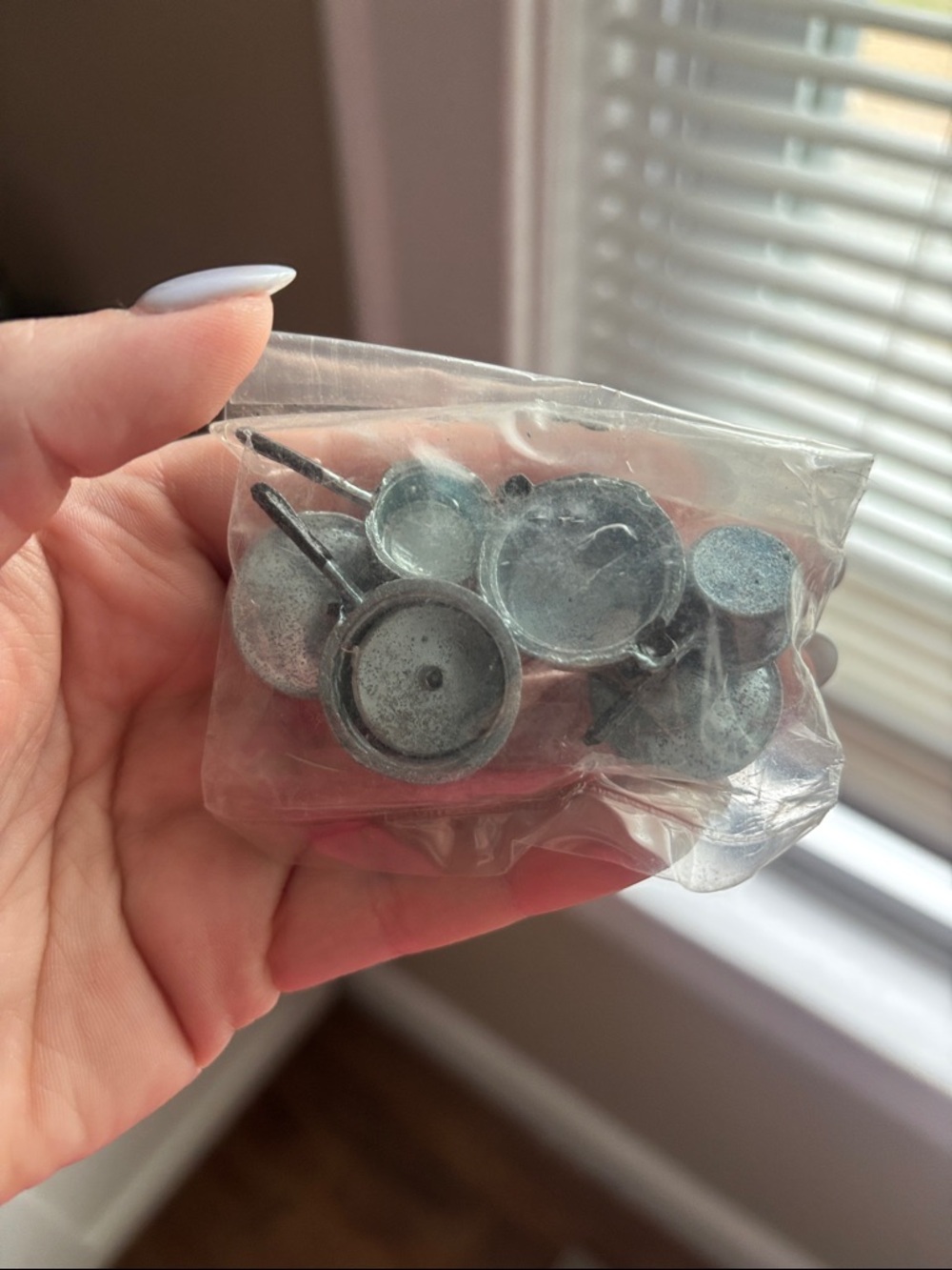 Brand new miniature pots and pans